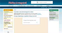 Desktop Screenshot of hazhozismegyunk.hu